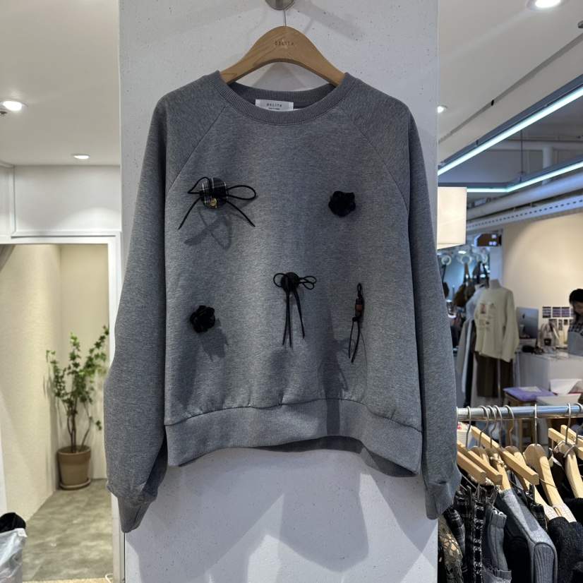 BELITA韓國代購㊣女士新款推薦熱賣25秋冬休閑人氣真品衛衣BELITA衛衣