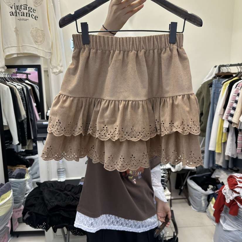 BORA BORA韓國代購㊣女士新品休閑推薦25秋冬真品職業裙褲BORA BORA裙褲