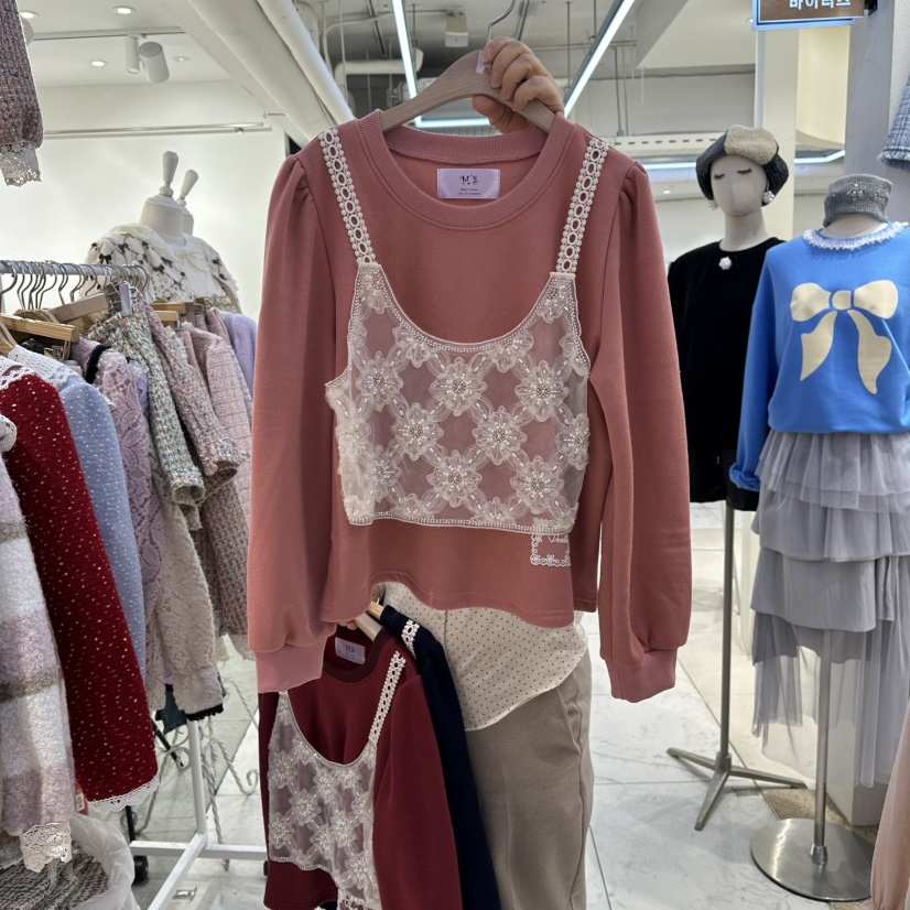 MS東大門㊣代購女士新品真品休閑人氣推薦25秋冬熱賣衛衣柔軟MS衛衣