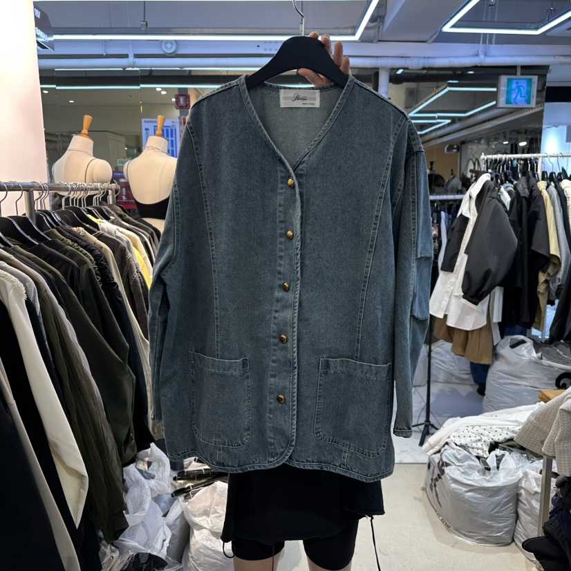 BAKHA韓國直郵㊣女裝新款職業真品時尚25秋冬人氣休閑夾克V領BAKHA夾克