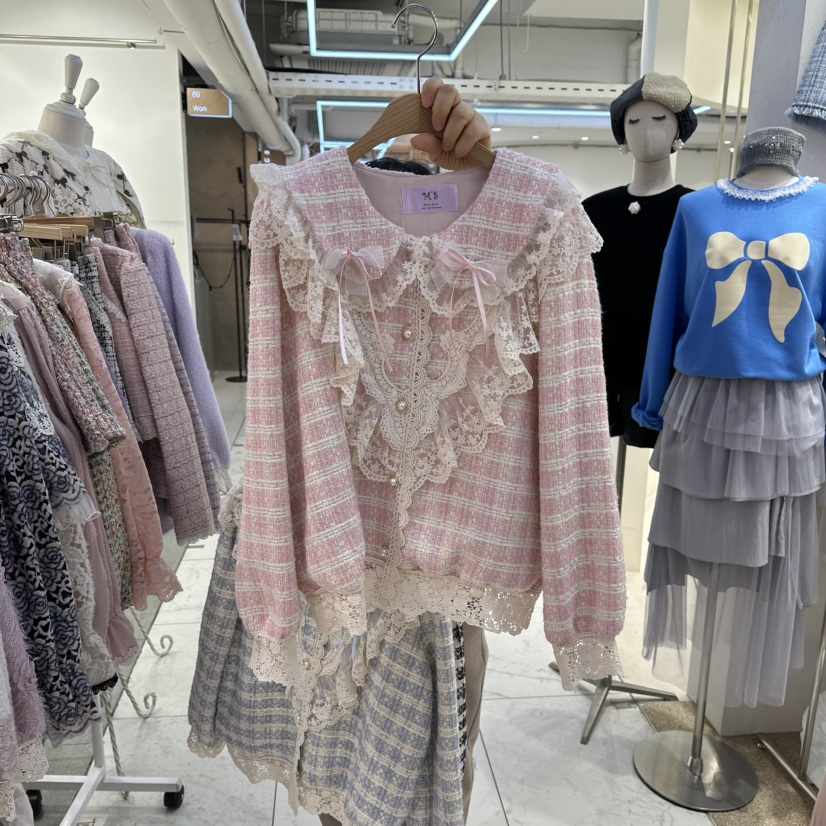 MS韓國代購㊣女士新款25秋冬推薦時尚熱賣人氣真品休閑夾克MS夾克