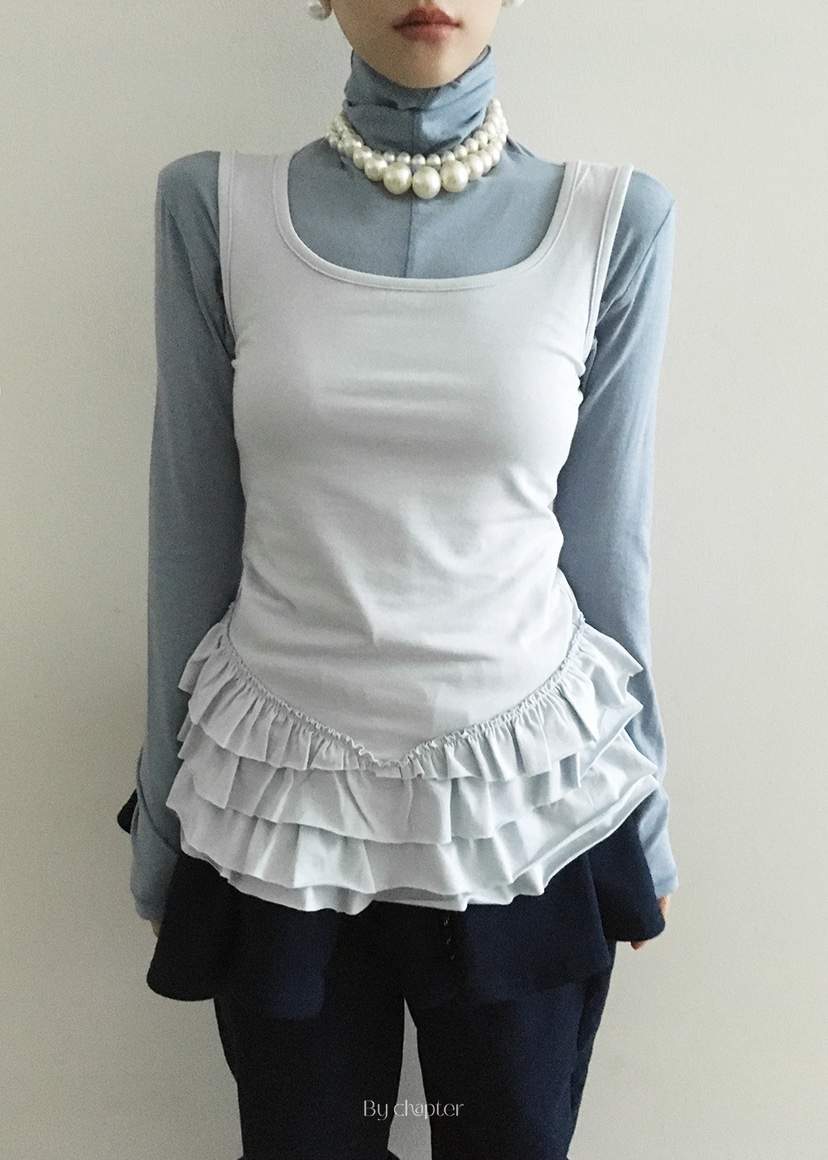 BY CHAPTER韓國直郵㊣女士新品推薦人氣熱賣吊帶背心不含內搭BY Chapter吊帶/背心