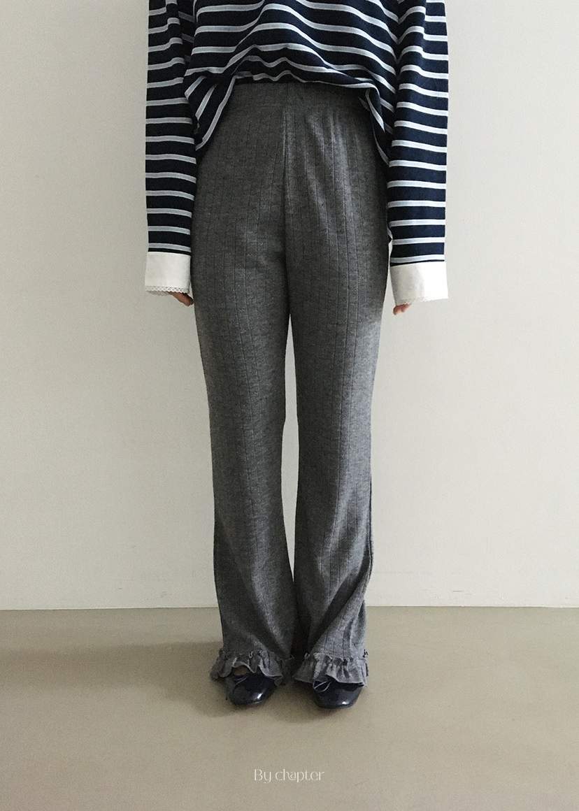 BY CHAPTER韓國代購㊣女裝新品真品25秋冬推薦時尚職業休閑褲BY Chapter休閑褲