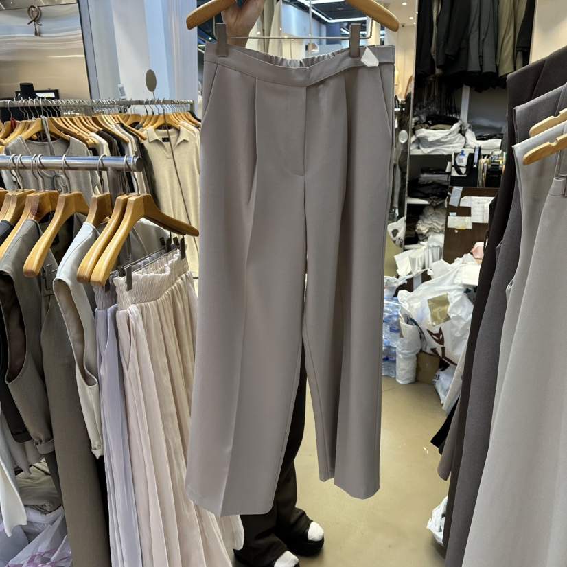 SANS東大門㊣實拍女裝新品推薦25秋冬人氣職業休閑熱賣休閑褲SANS休閑褲