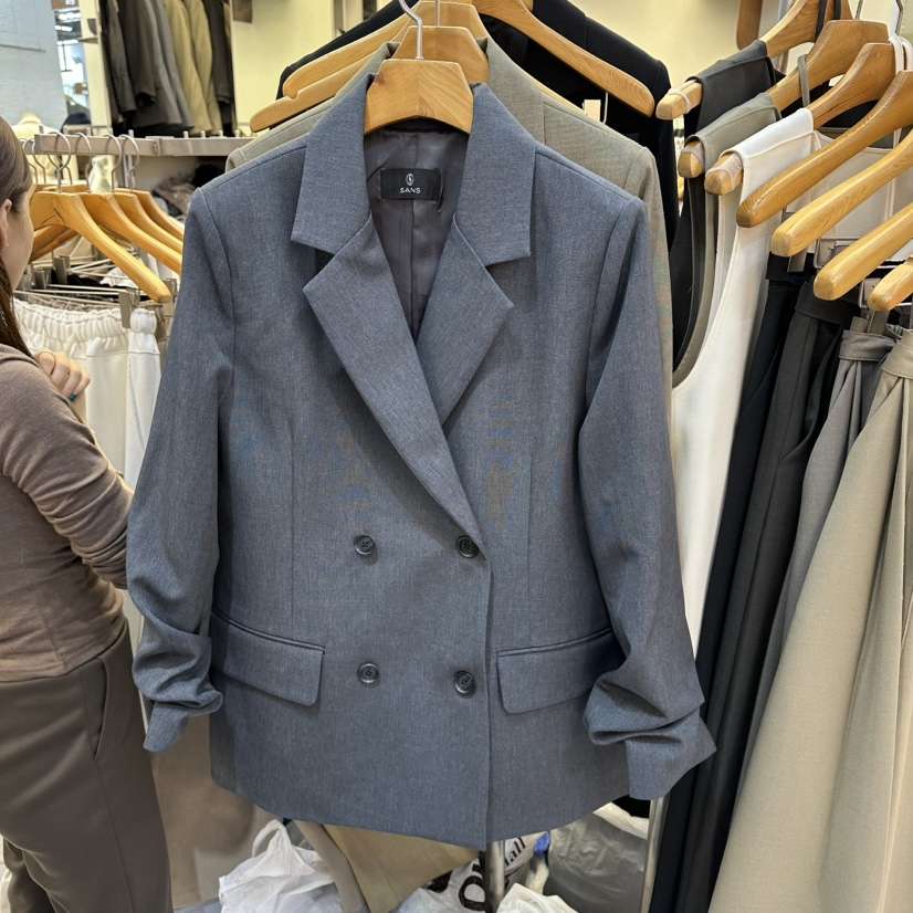 SANS東大門㊣實拍女裝新款職業推薦熱賣真品休閑25秋冬夾克SANS夾克