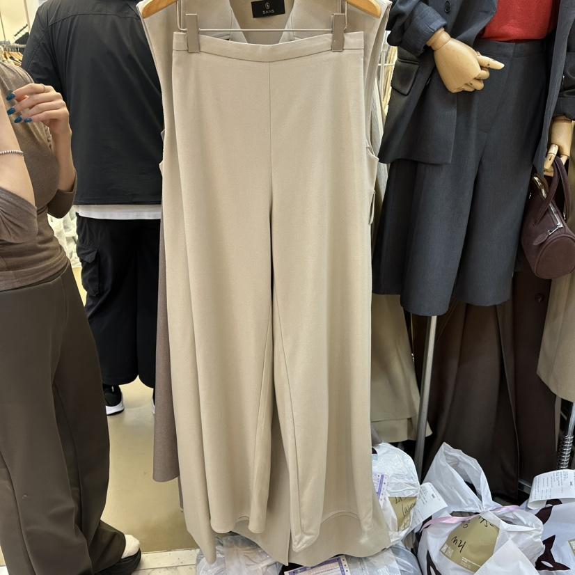 SANS韓國代購㊣女裝新款休閑職業推薦熱賣真品人氣25秋冬休閑褲SANS休閑褲