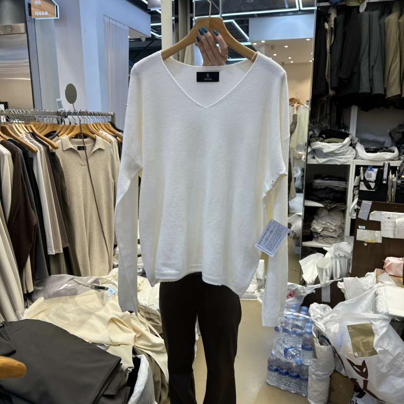 SANS韓國代購㊣女裝新款休閑職業真品25秋冬熱賣推薦針織衫SANS針織衫