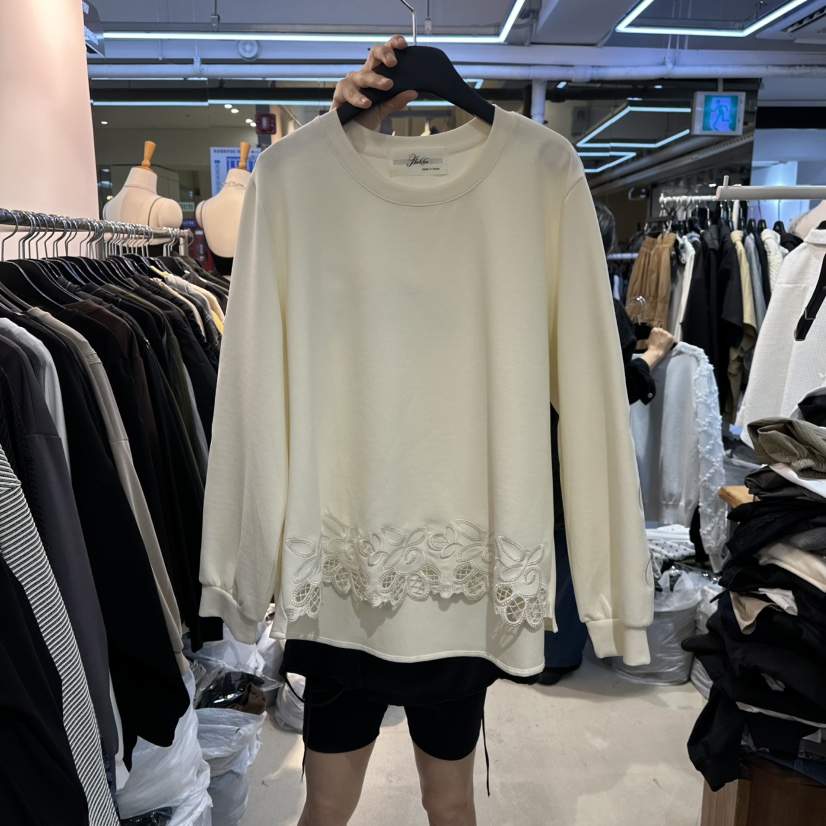 BAKHA東大門㊣直郵女裝新款時尚真品25秋冬休閑熱賣衛衣刺繡BAKHA衛衣