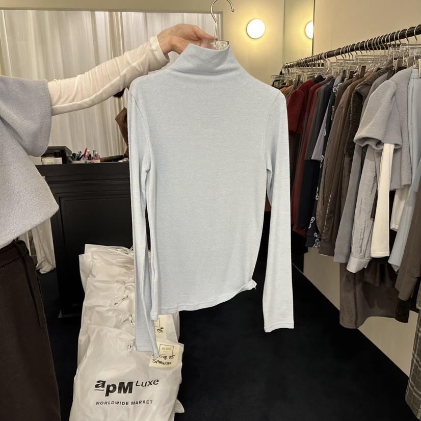 BLISS東大門㊣實拍女裝新品休閑25秋冬推薦熱賣時尚長袖T恤BLISS長袖T恤