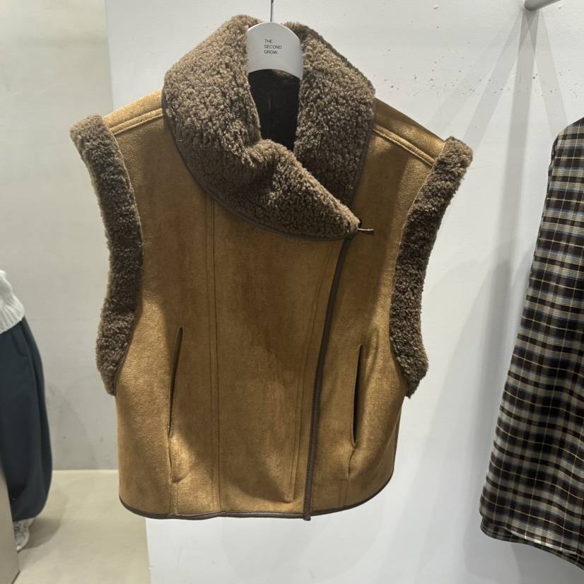 THE SECOND GROW東大門㊣代購女士新款25秋冬時尚熱賣馬甲THE SECOND GROW馬甲