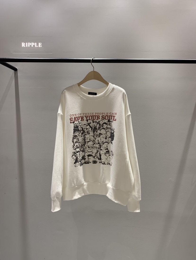 RIPPLE東大門㊣代購女裝新款推薦25秋冬時尚真品休閑人氣衛衣RIPPLE衛衣