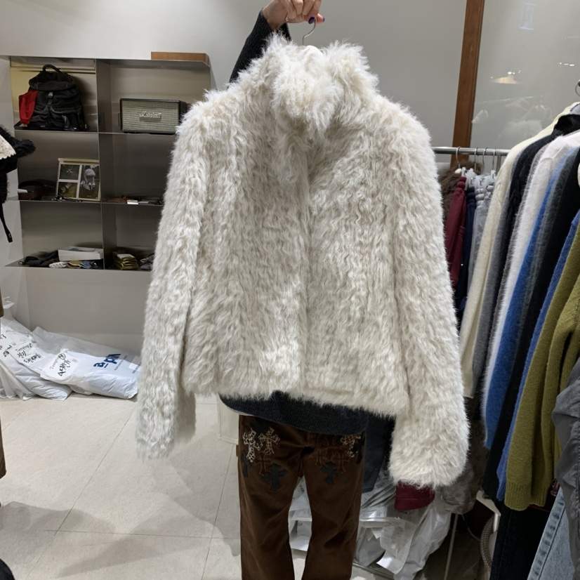 TEMPTING東大門㊣直郵女裝新品人氣時尚25秋冬職業短款大衣TEMPTING短款大衣