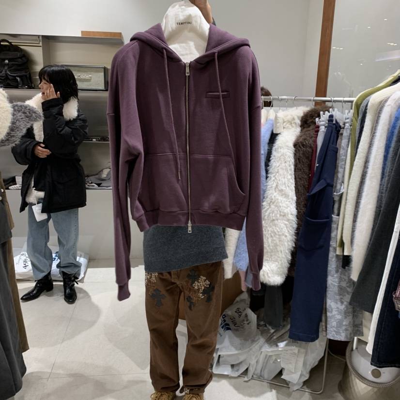 TEMPTING東大門㊣實拍女裝新品時尚推薦職業熱賣休閑25秋冬衛衣TEMPTING衛衣