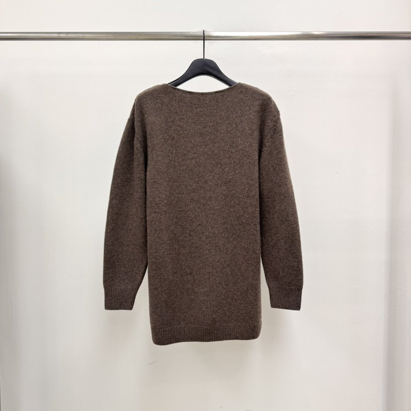 RIVER東大門㊣代購女士新品職業人氣熱賣真品25秋冬針織衫船領WATER/RIVER針織衫