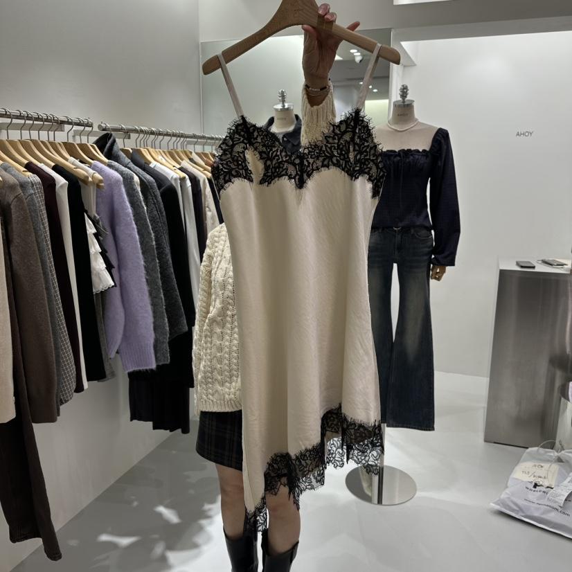 AHOY東大門㊣實拍女士新品職業休閑推薦真品25秋冬時尚連衣裙AHOY連衣裙