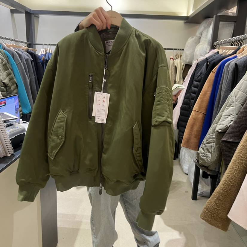 SELF SERVICE韓國直郵㊣女士新品職業熱賣人氣時尚真品夾克絨SELF SERVICE夾克