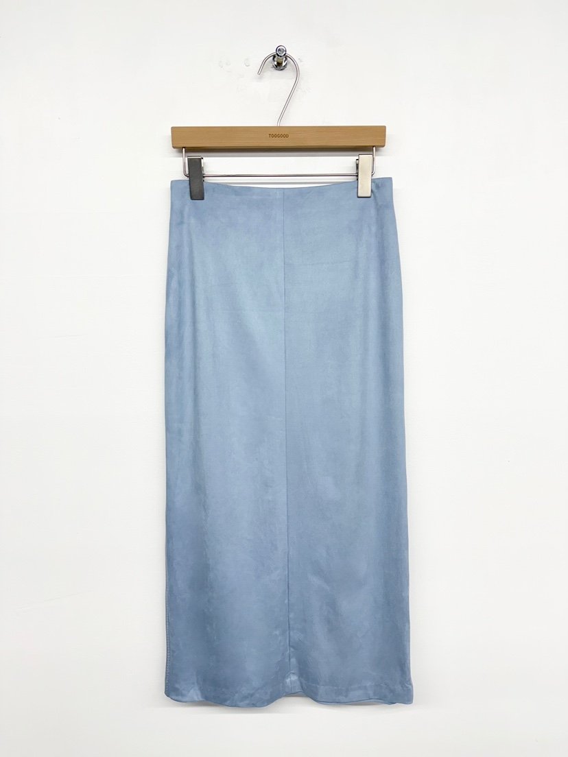 TOOGOOD韓國代購㊣女士新款休閑25秋冬推薦熱賣人氣長裙絨面革TOOGOOD長裙