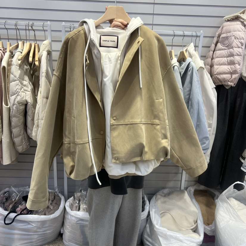SIMPLE PARK/WMSTORY韓國直郵㊣女裝新款真品熱賣夾克雙層SIMPLE PARK/WMSTORY夾克