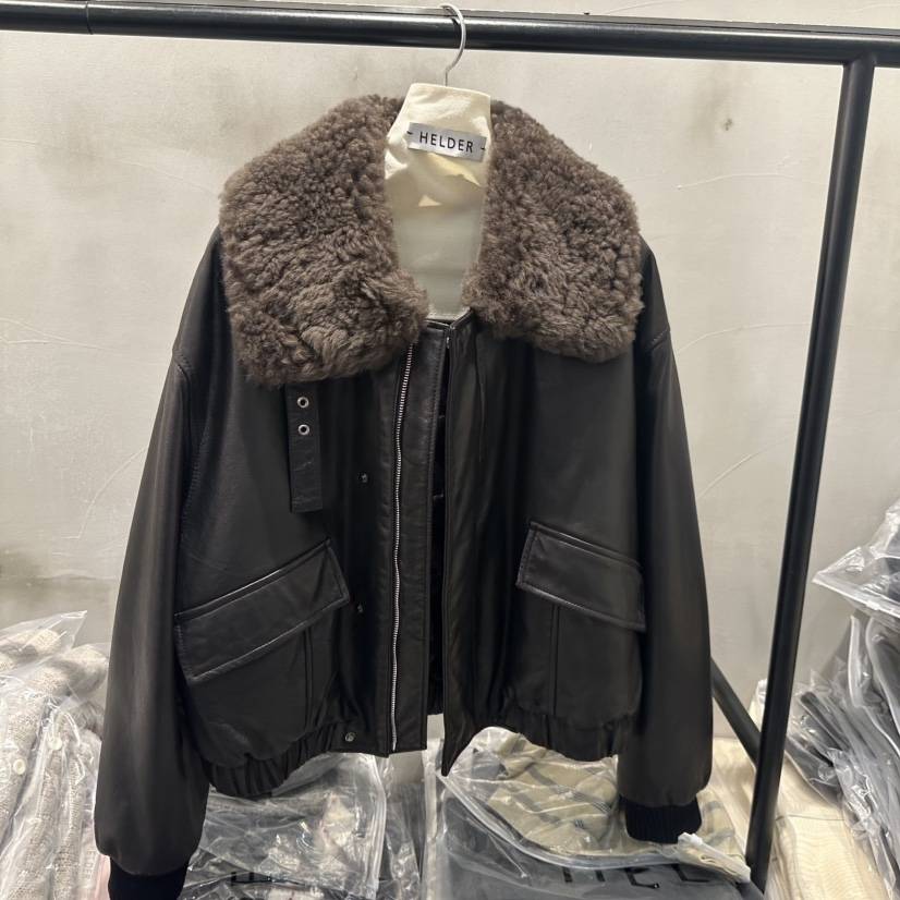 HELDER-P韓國代購㊣女裝新品人氣推薦熱賣職業休閑真品夾克鵝HELDER夾克