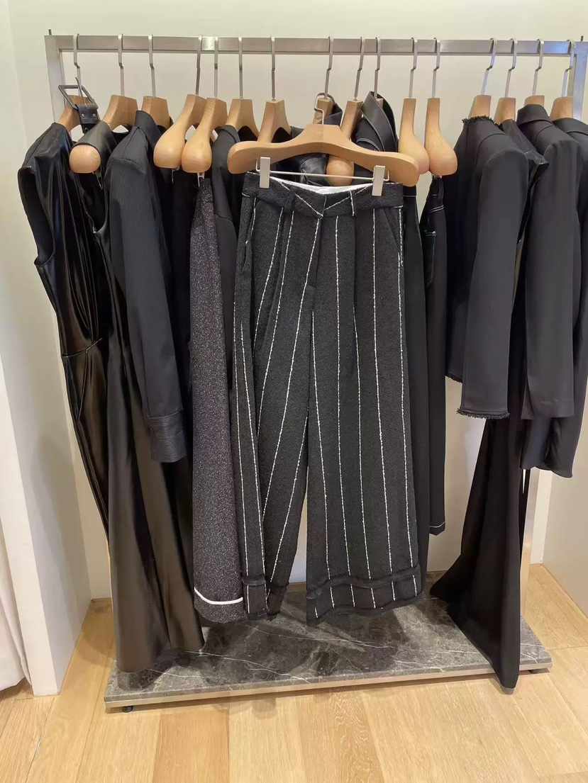 VAN NZILL東大門㊣實拍女士新款推薦職業時尚熱賣休閑褲條紋VAN NZILL休閑褲