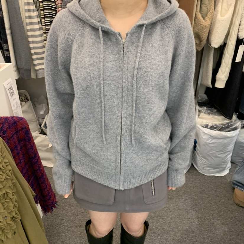 SALONDEMAG東大門㊣代購女士新品人氣推薦真品熱賣針織衫兜帽SALONDEMAG針織衫