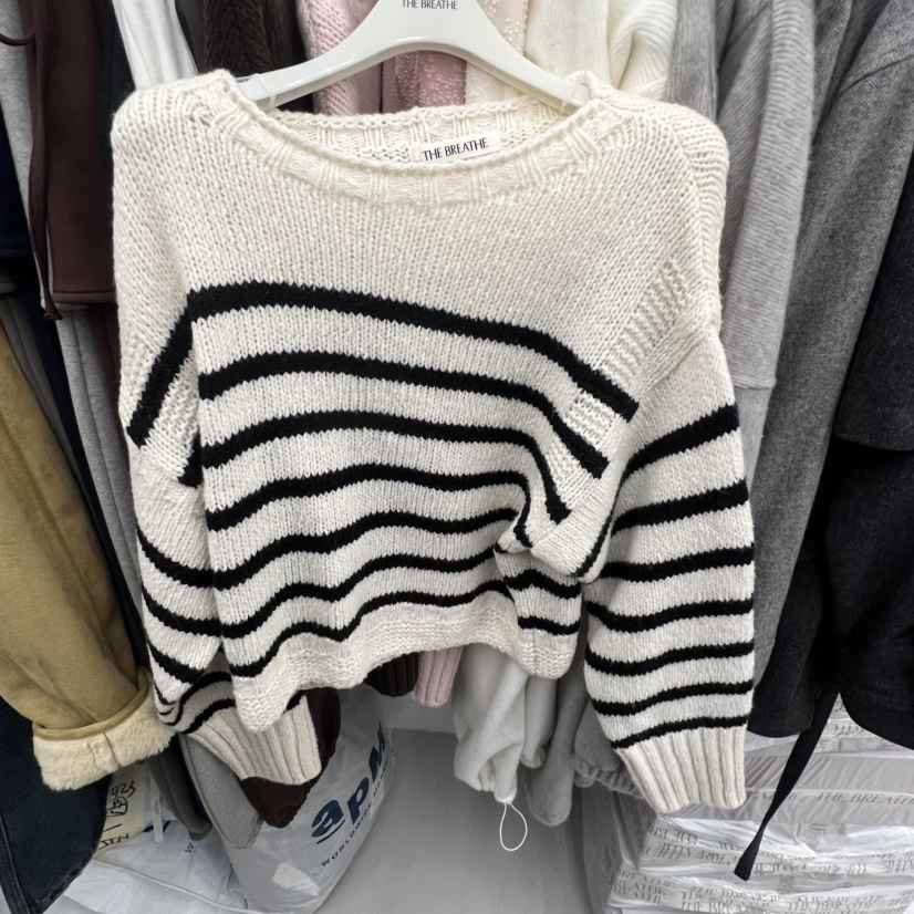 BREATHE韓國代購㊣女裝新款真品職業熱賣推薦25秋冬人氣針織衫BREATHE針織衫