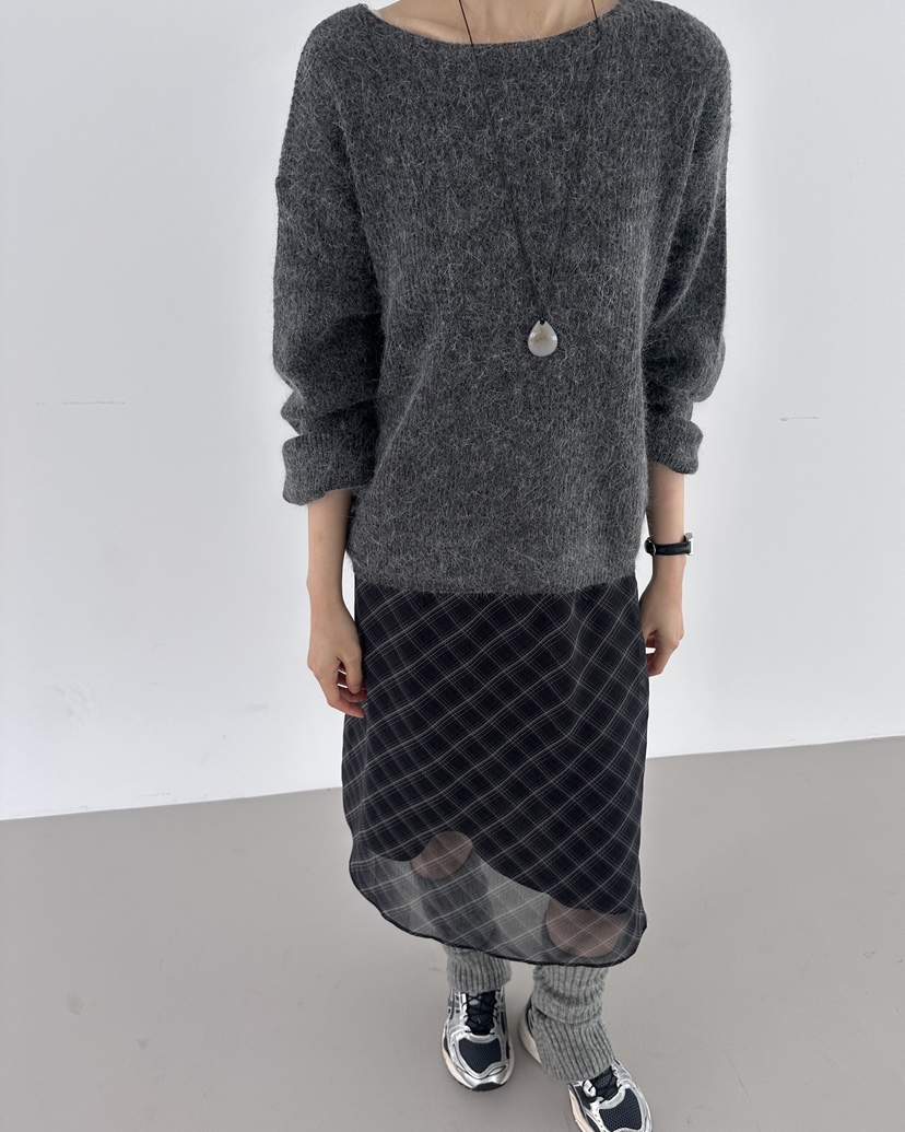 HOWDY韓國代購㊣女裝新款熱賣職業人氣推薦休閑25秋冬針織衫howdy針織衫