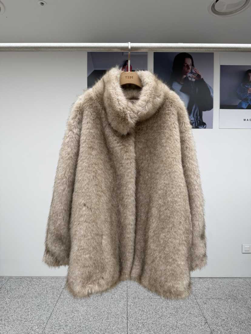 MADE-P韓國代購㊣女士新款人氣真品休閑25秋冬推薦夾克貂皮MADE-P夾克