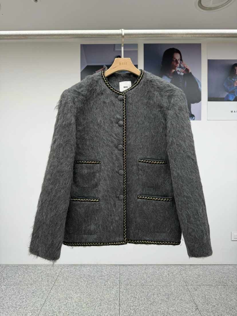 MADE-P東大門㊣實拍女裝新款25秋冬真品職業推薦時尚人氣夾克MADE-P夾克