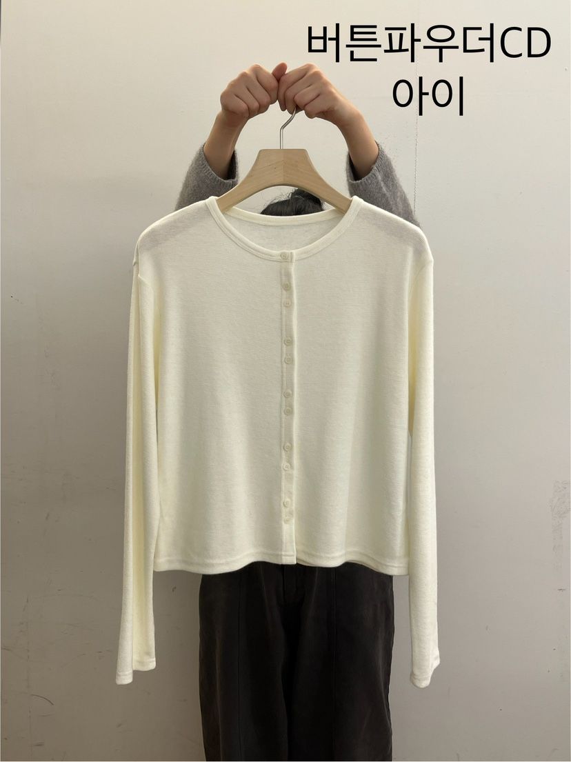 TAUPE東大門㊣代購女士新款真品時尚休閑推薦25秋冬針織衫紐扣TAUPE針織衫