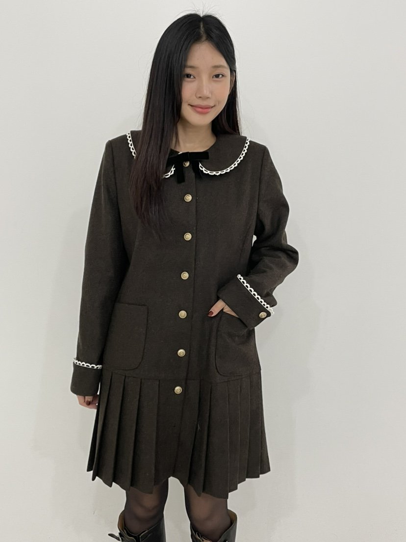 ANNA VERRY-P韓國代購㊣女裝新款時尚人氣休閑職業連衣裙ANNA VERRY-P連衣裙