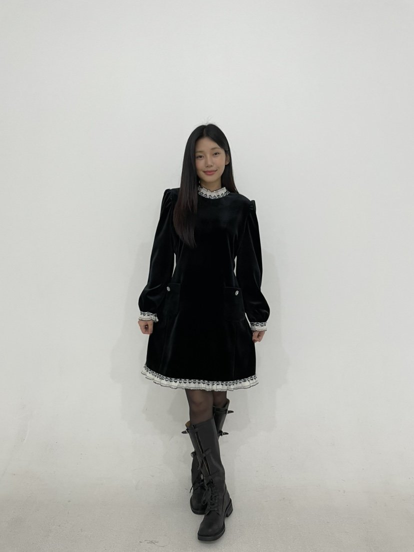 ANNA VERRY-P東大門㊣實拍女士新款真品休閑時尚熱賣連衣裙ANNA VERRY-P連衣裙