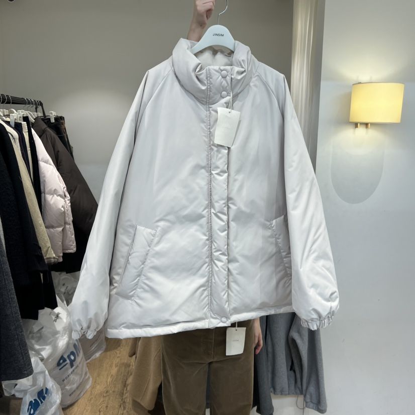 JINSIM東大門㊣直郵女士新品職業人氣時尚休閑短款羽絨服高領JINSIM短款羽絨服