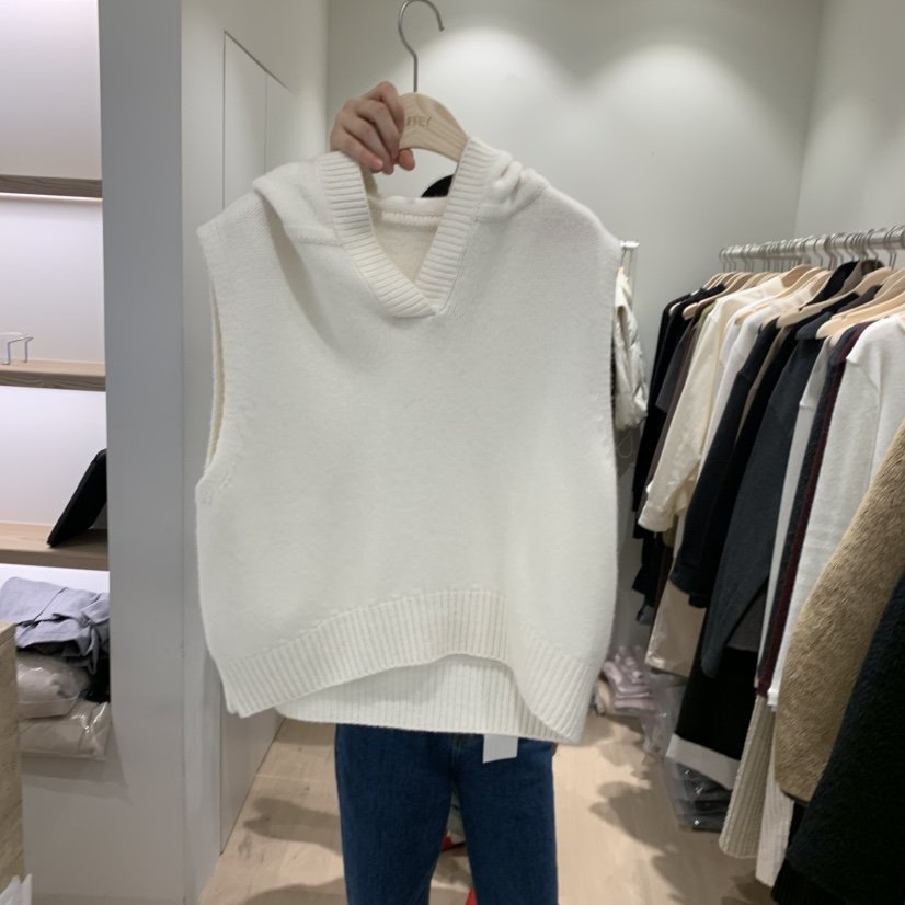 LIFFEY東大門㊣代購女士新款時尚職業吊帶背心不含內搭連帽LIFFEY吊帶/背心