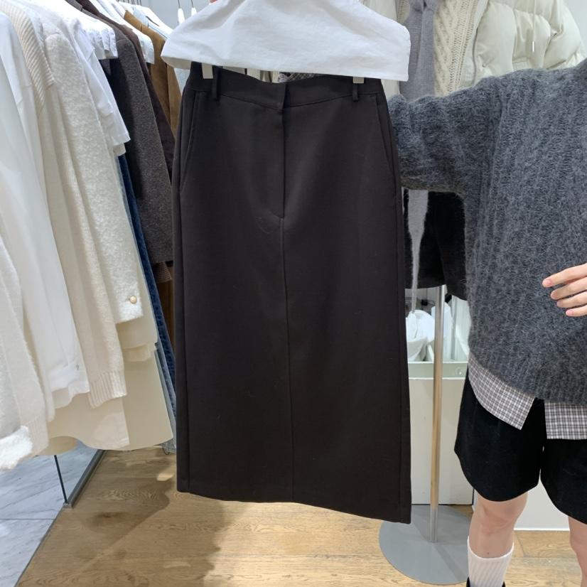 VERVEINE東大門㊣直郵女裝新品職業休閑真品半身裙中短裙羊毛VERVEINE半身裙/中短裙