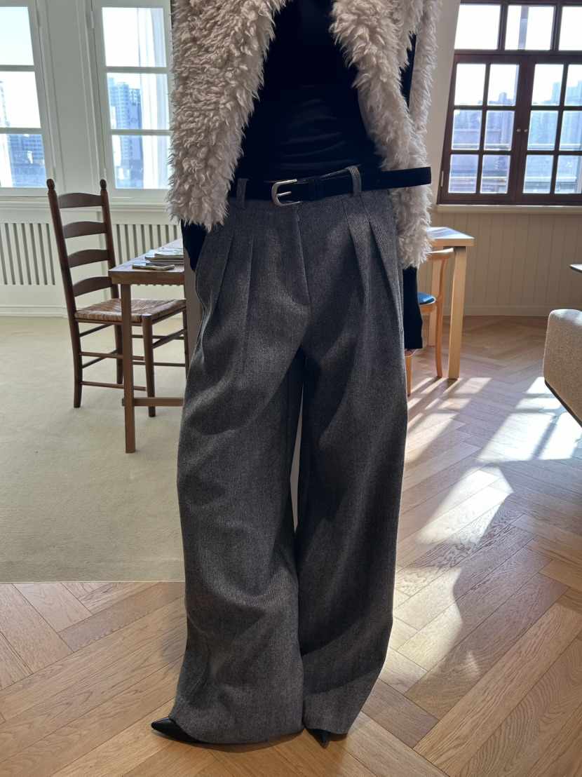 ME MO韓國直郵㊣女裝新品休閑時尚推薦真品休閑褲不含腰帶ME MO休閑褲