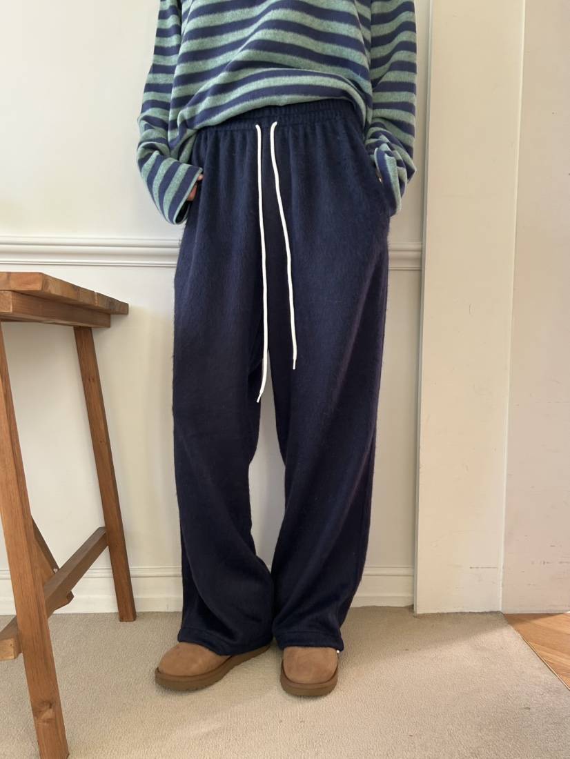 ME MO東大門㊣直郵女裝新款熱賣時尚職業人氣休閑褲奶油色ME MO休閑褲