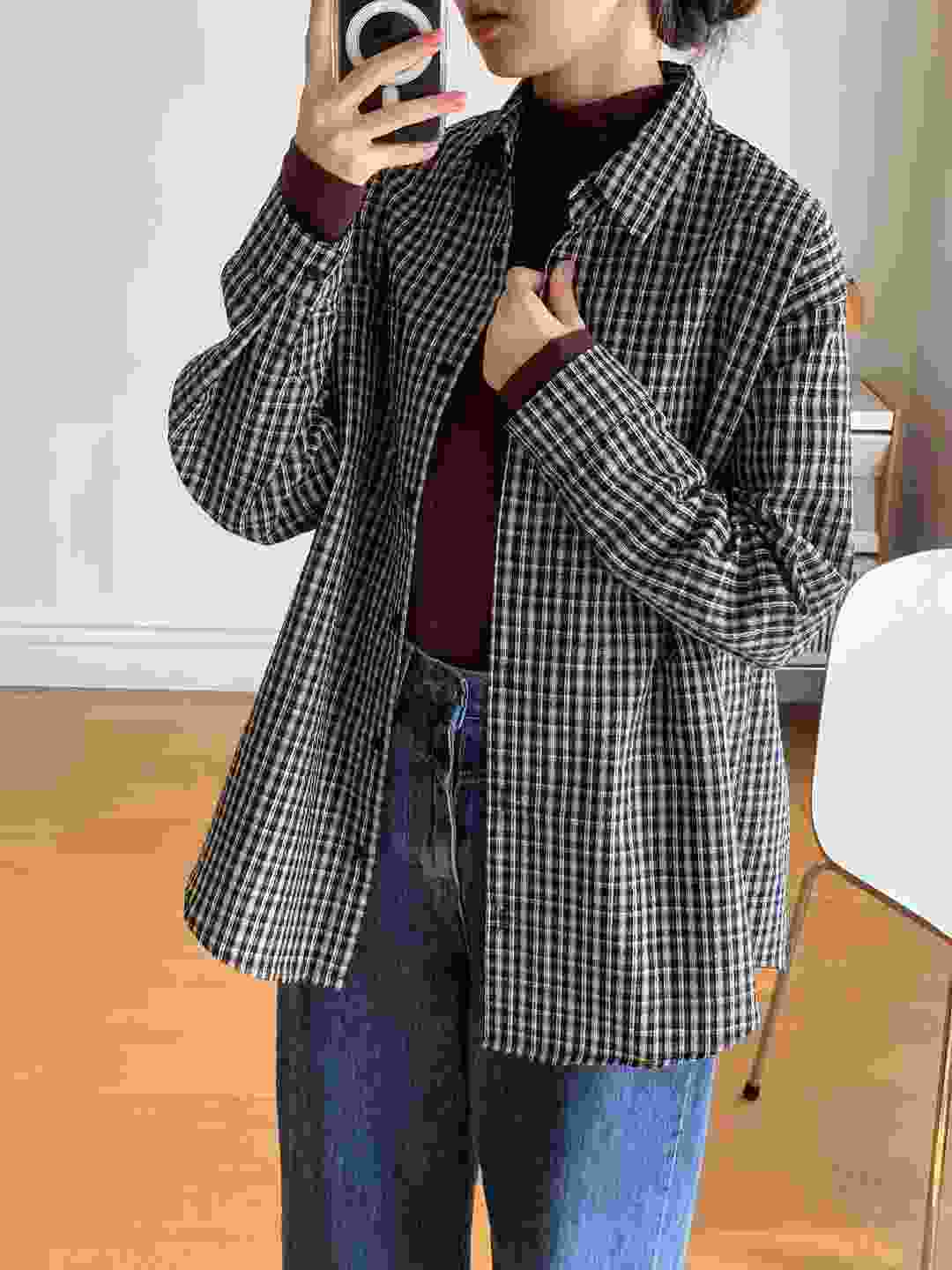 BARISTAR東大門㊣實拍女裝新款職業推薦25秋冬熱賣襯衫蕾絲衫BARISTAR襯衫/蕾絲衫