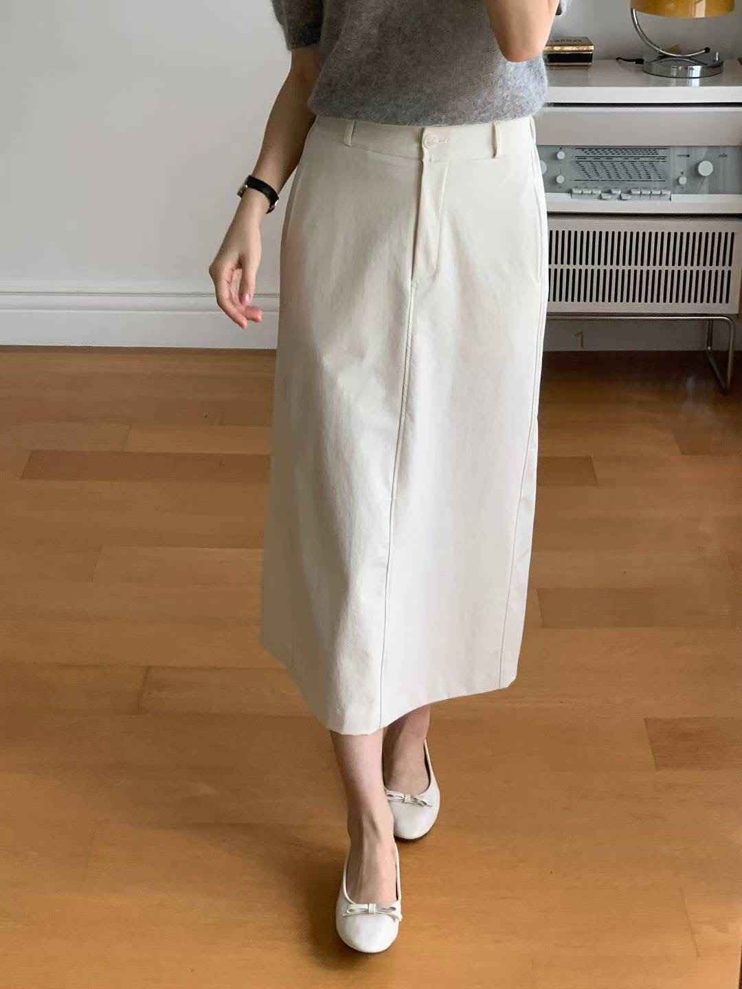 BARISTAR東大門㊣實拍女裝新款25秋冬熱賣推薦休閑時尚長裙BARISTAR長裙