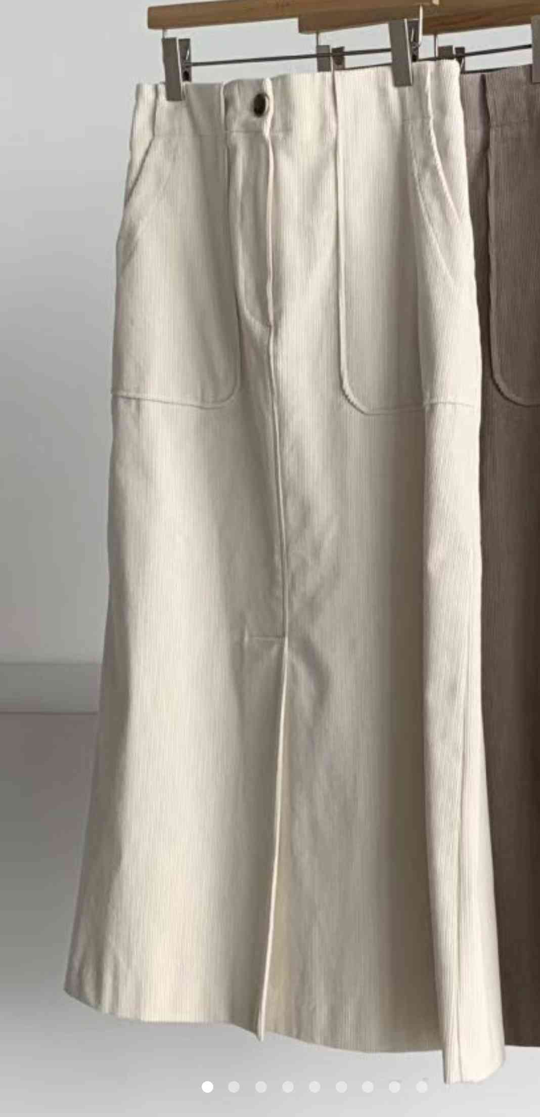 BARISTAR東大門㊣直郵女士新品時尚人氣職業熱賣推薦長裙口袋BARISTAR長裙