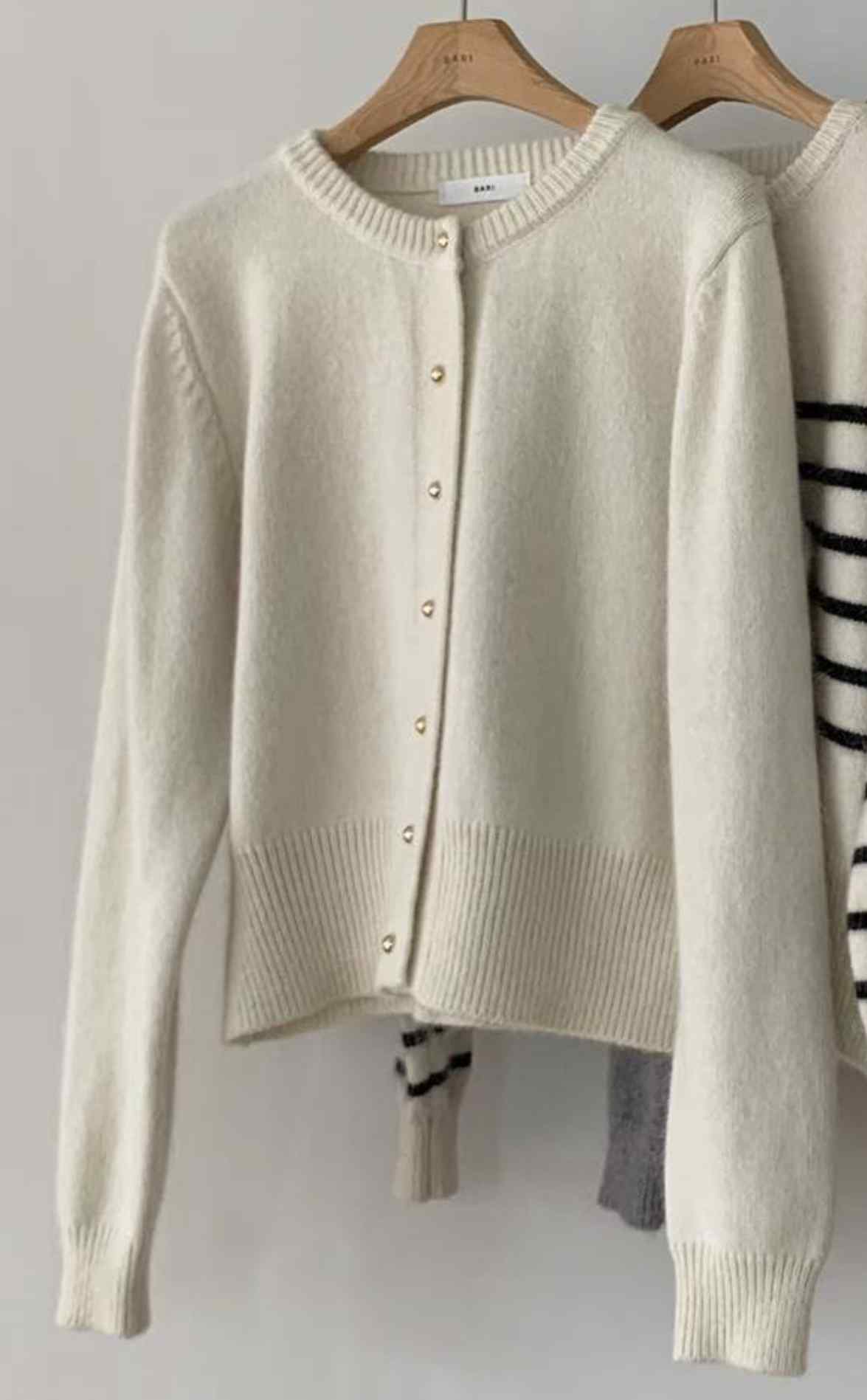 BARISTAR東大門㊣直郵女士新款時尚人氣真品25秋冬針織衫安哥拉BARISTAR針織衫