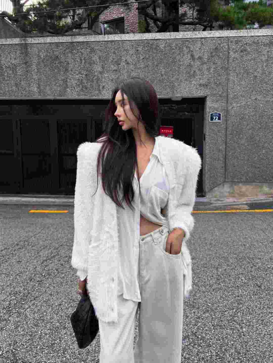 COZCAT-코즈켓-T東大門㊣代購女裝新款休閑25秋冬夾克貂皮COZCAT夾克