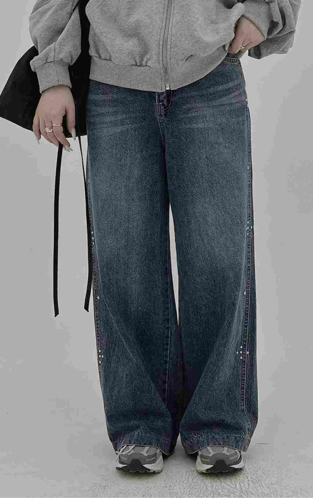 PI2東大門㊣直郵女裝新品推薦25秋冬熱賣職業真品人氣牛仔褲Pi2牛仔褲