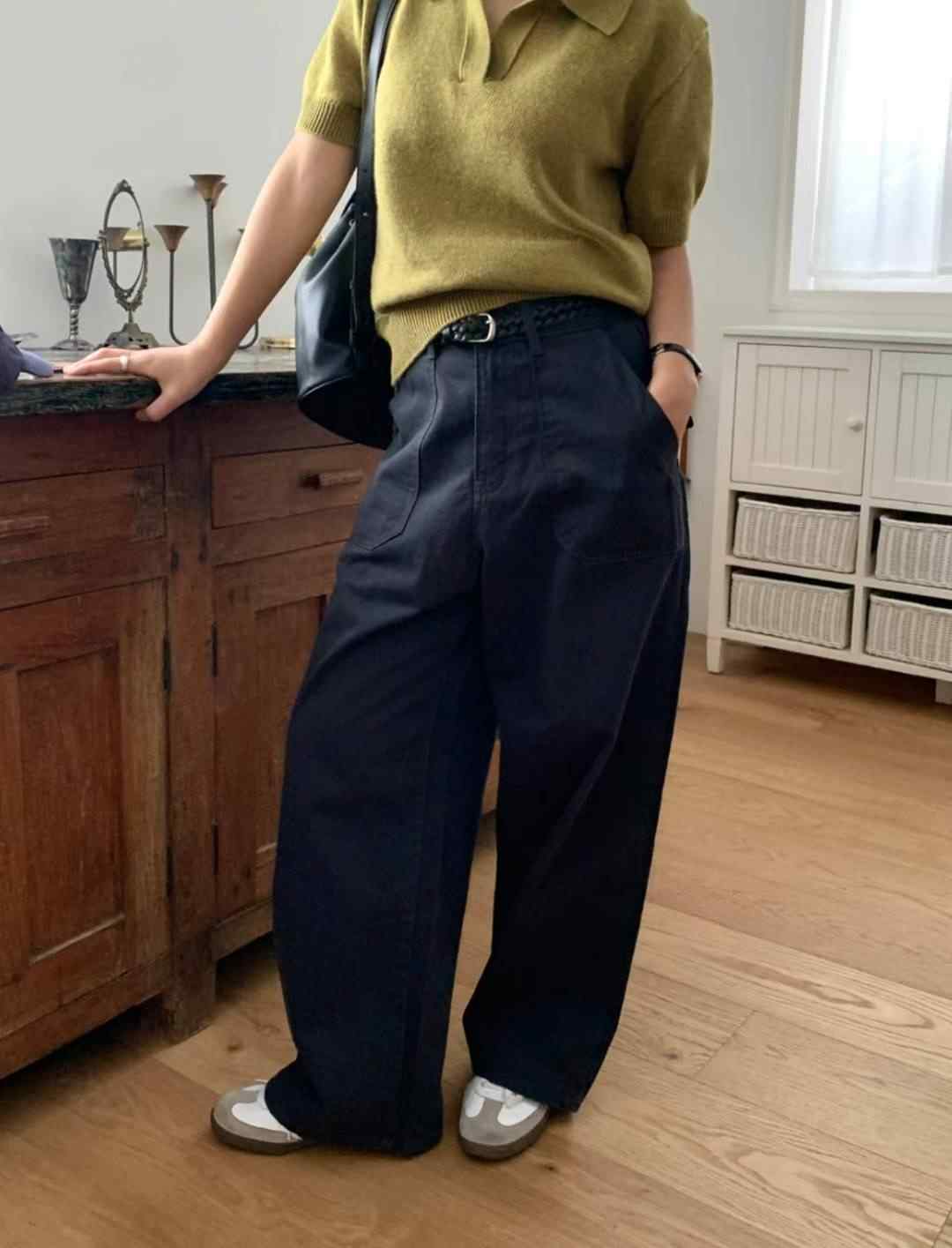 PI2東大門㊣代購女士新品推薦人氣休閑真品25秋冬牛仔褲不含腰帶Pi2牛仔褲