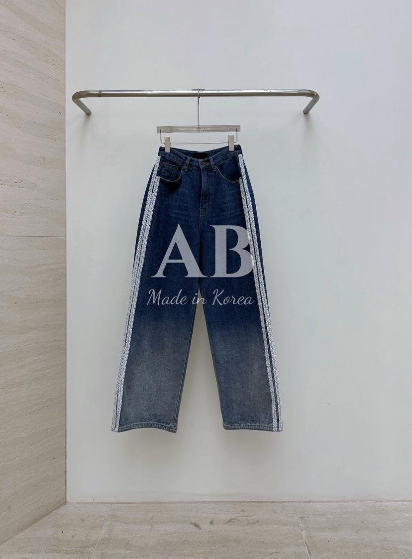 AB東大門㊣代購女裝新品推薦人氣真品時尚25秋冬職業牛仔褲AB牛仔褲
