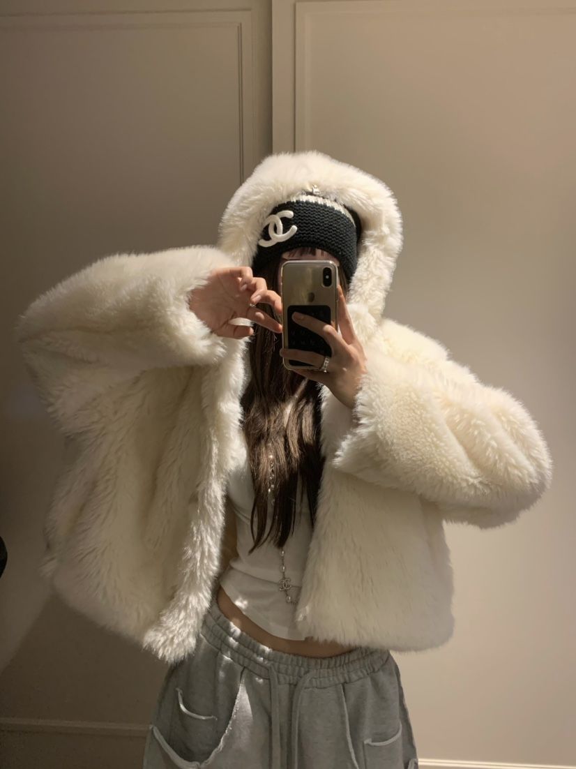 VIRKIN東大門㊣代購女裝新品職業真品推薦25秋冬夾克拉鏈連帽VIRKIN夾克