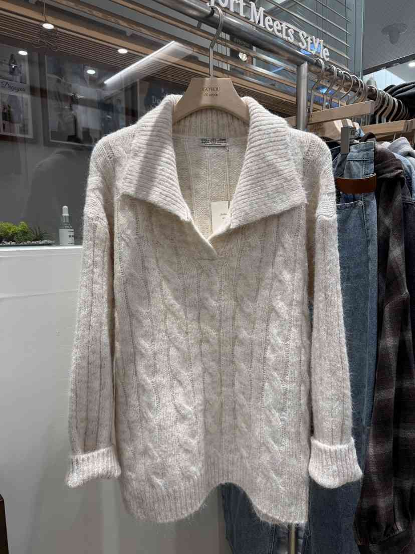 DE GO YOU東大門㊣直郵女士新品熱賣真品時尚推薦職業針織衫DE GO YOU針織衫