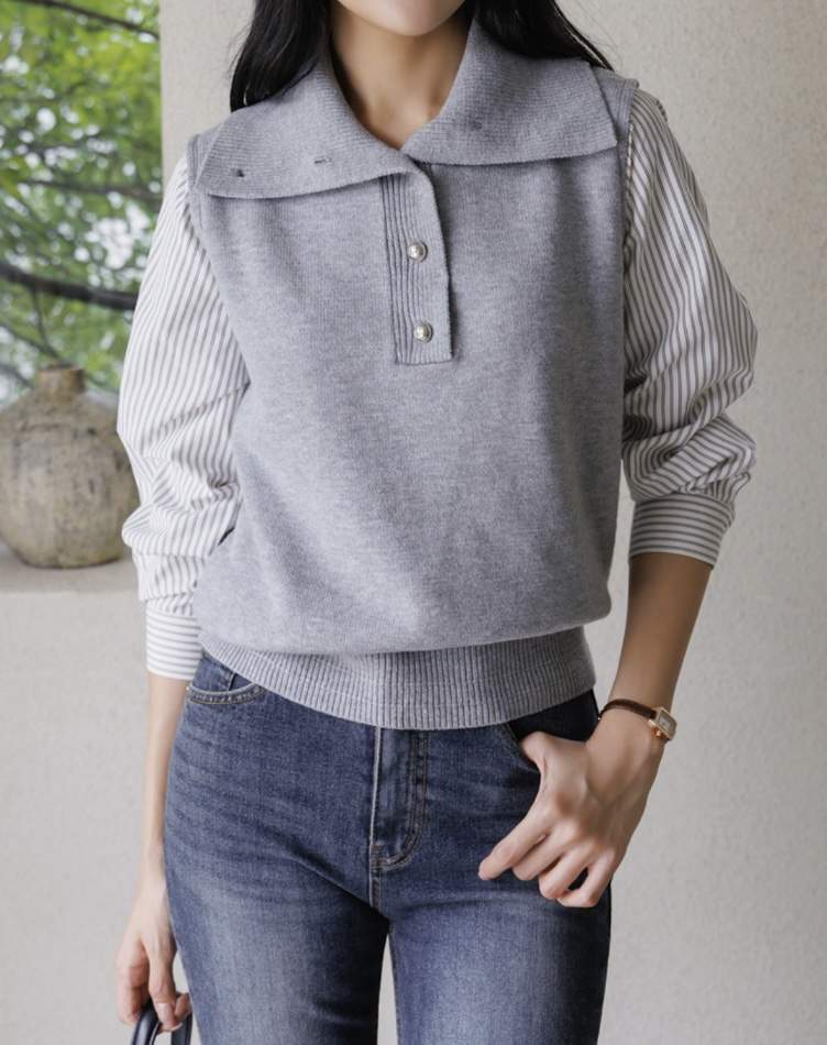 I BLLE東大門㊣代購女裝新品休閑推薦熱賣25秋冬人氣針織衫I BLLE針織衫