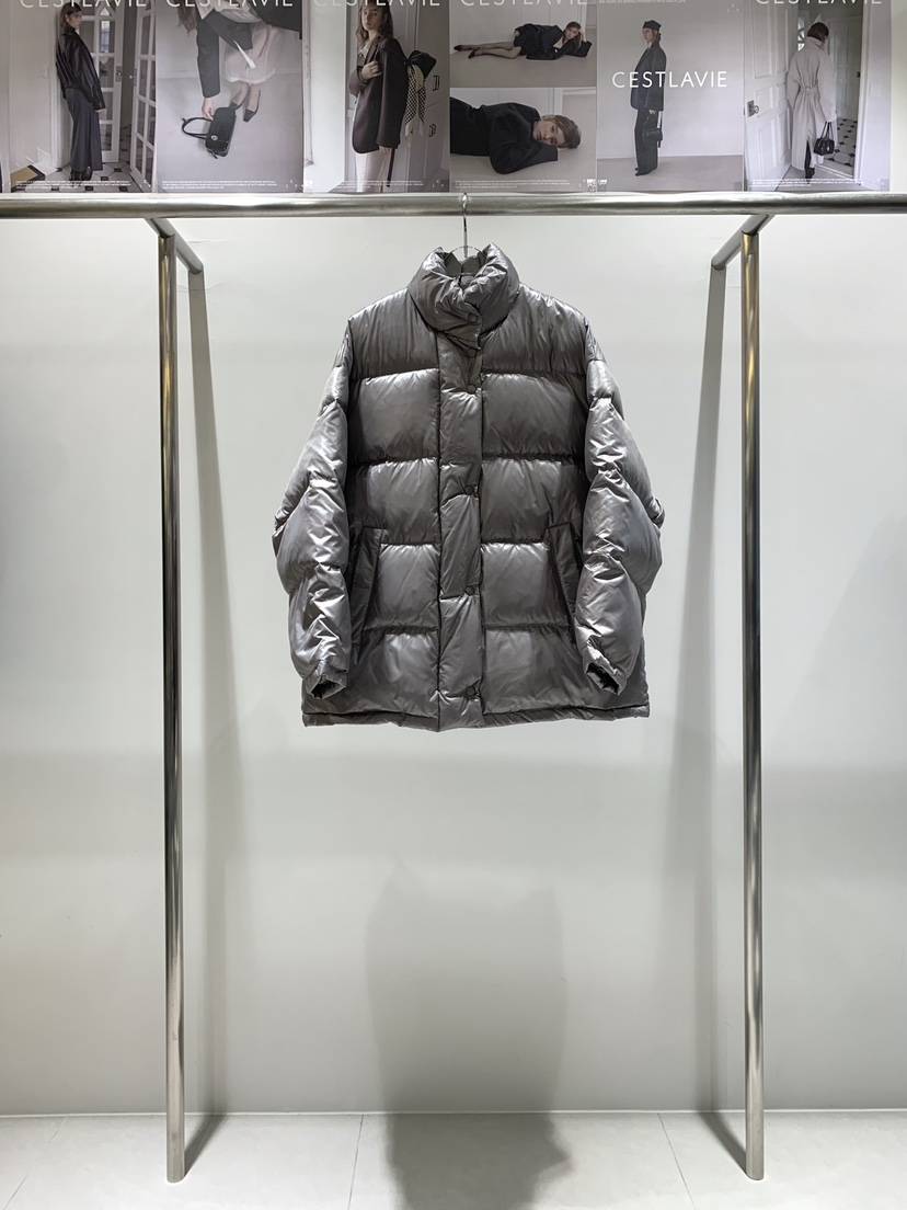 CESTLAVIE東大門㊣代購女士新款熱賣真品休閑推薦短款羽絨服絨CESTLAVIE短款羽絨服