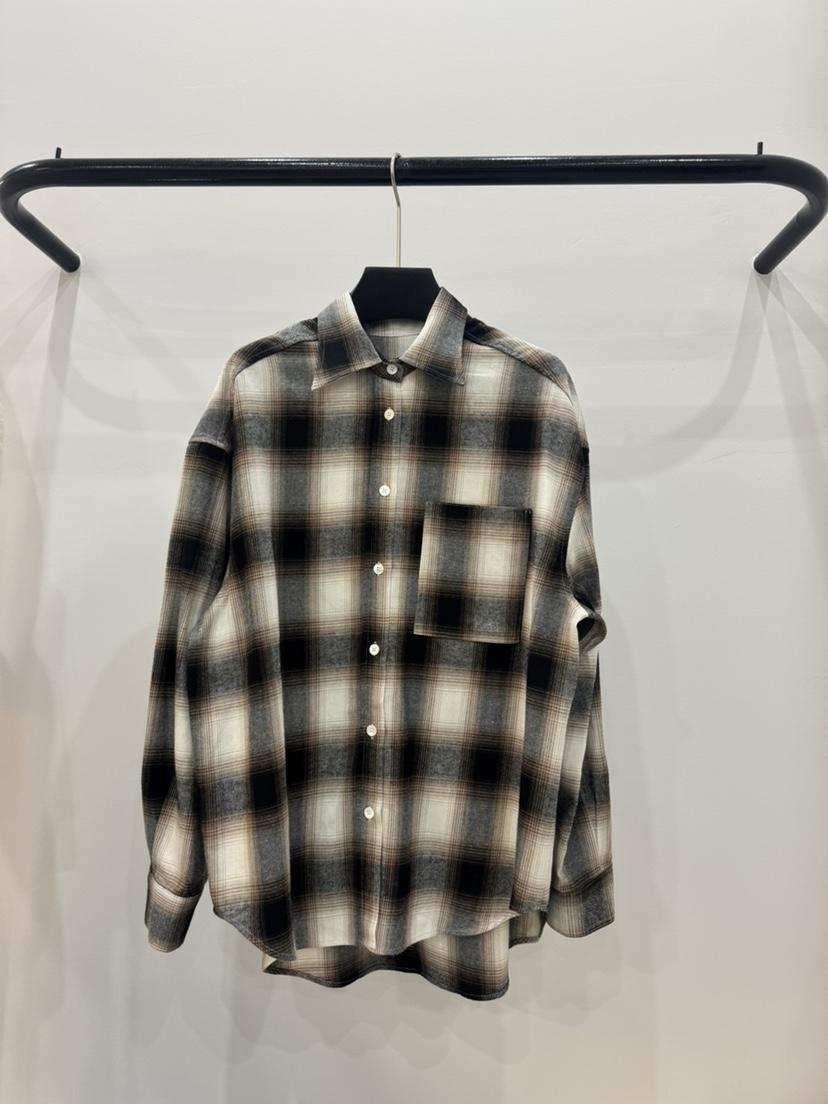 MUSHROOM EFFECT東大門㊣直郵女士新品時尚襯衫蕾絲衫格紋MUSHROOM EFFECT襯衫/蕾絲衫